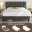 Lit plateforme tapissier Contemporary-1010778108-1010778105