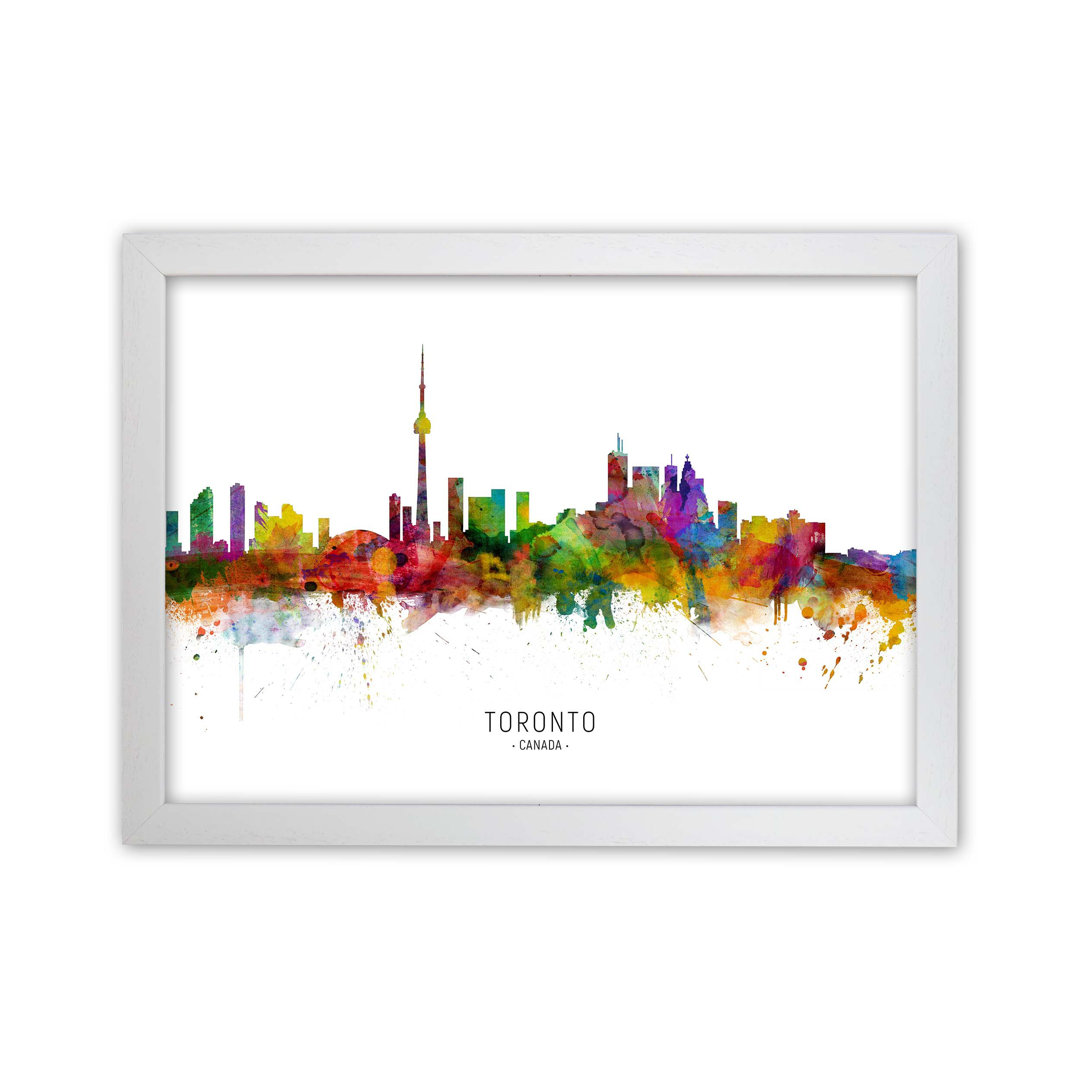 Toronto Canada Skyline by Michael Tompsett - Print