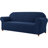 1-Piece Jacquard Stretch Couch Covers, Polyester Spandex Sofa Slipcovers, Universal Fit Living Room Machine Washable Furniture Protector for Dogs Pets, Non-Slip Sofa Covers for 3 Cushion Couch for Dogs Pets (Sofa, Navy)-1160093484-1138202129