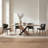 Delmer 79" Solid Oak Cross Leg Dining Table
