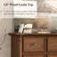 Commode à 6 tiroirs de 47 po de large avec commode de chambre anti-basculement-275324029