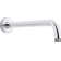 STATEMENT™ 15 1/2" WALL-MOUNT SINGLE-FUNCTION RAINHEAD ARM AND FLANGE