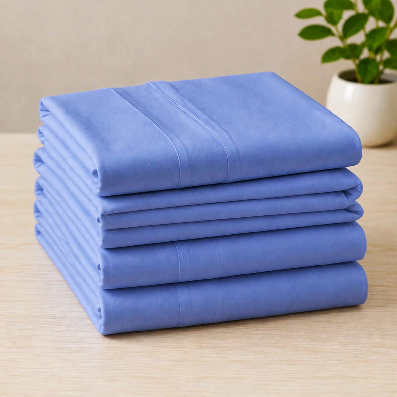 6-Piece Premium Deep Pockets Microfiber Sheet Set, California King, Violet