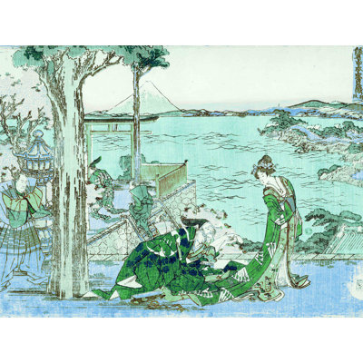Décalcomanie murale amovible en bois courtesan japonais