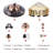 Saphirra 43 " Ceiling Fan with LED Lights with Light Kit