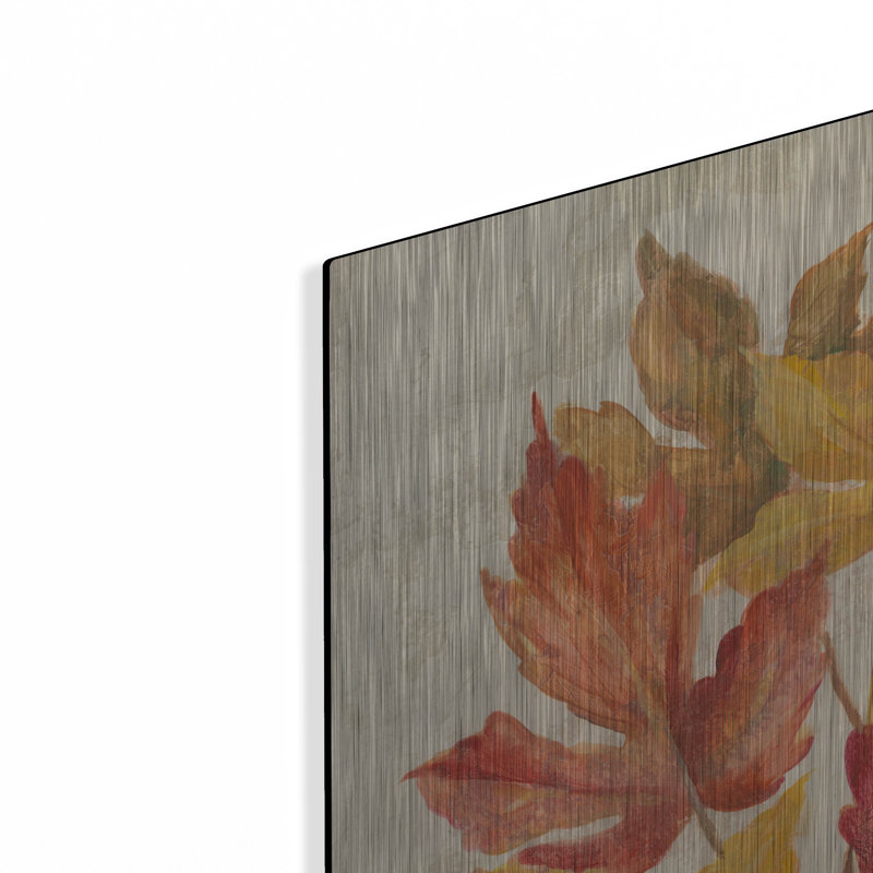 "Les feuilles de novembre IV" par Silvia Vassileva, H 24 po x l 24 po