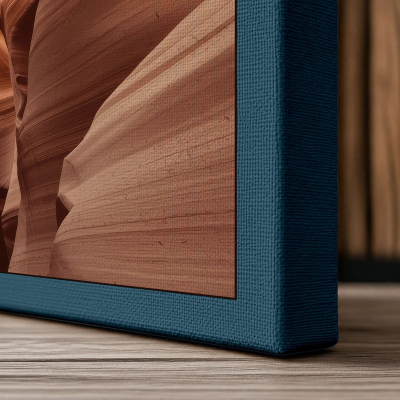 Print, 36x24 - 91.4 x 61.0 cm, Teal Border