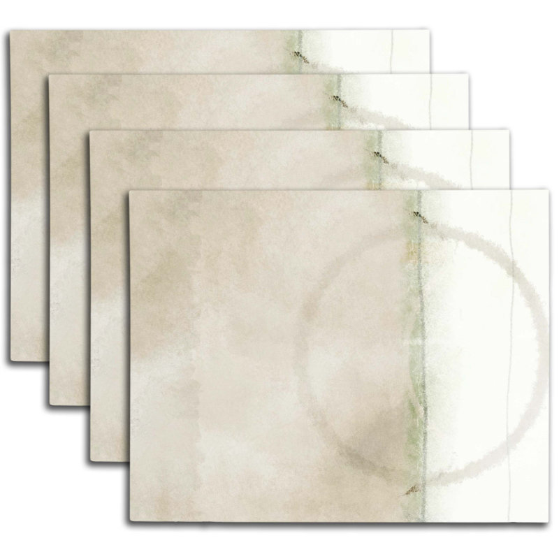 Napperon abstrait en polyester