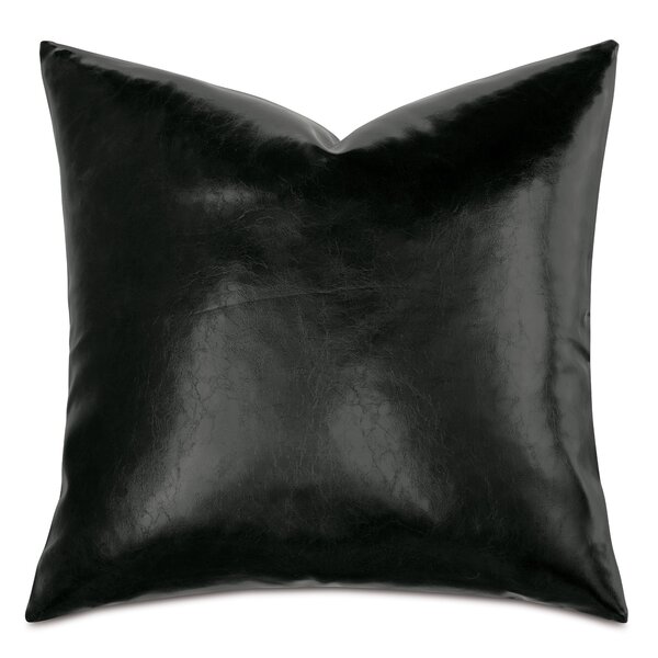 Eastern Accents Muse Vegan Leather Decorative Pillow Cover & Insert ...