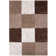 Myshaggy Collection Rugs Geometric Design in Brown