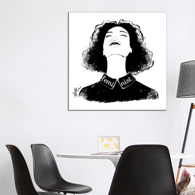 Feminist by Alison Petrie - Wrapped Canvas Gallery-Wrapped Canvas Giclée
