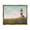 "Breakwater Bay Coastal Lighthouse", peinture encadrée sur toile flottante par James Wiens