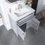 Meuble-lavabo autoportant moderne 30 po avec lavabo en céramique-279436538