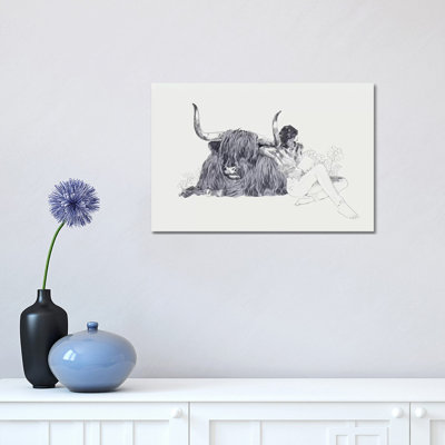 Taurus by Jenny Rome - Print on Canvas