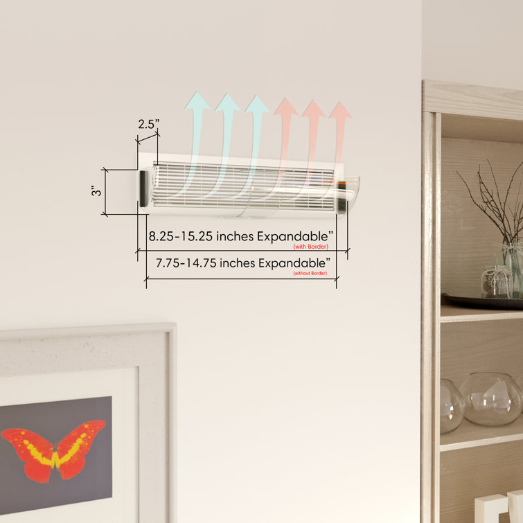 Agnetic Air Deflectors Adjustable For Floor Vents Side Walls