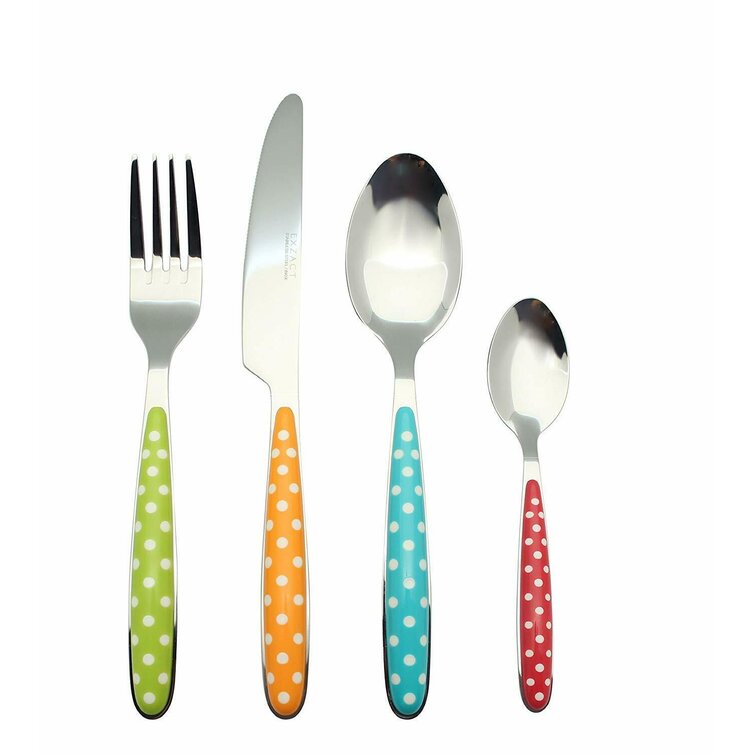 ANNOVA Kids Silverware 6 Pieces Children's Safe Flatware Set