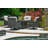 Atwell 4 - Person Premium All-Weather Wicker Patio Dining Set with Square Table , Sunbrella® Cushions Included