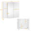 Mirrored Bathroom Cabinets