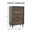 Ensemble de chambre à coucher 6 pièces Lujuan Coleford Concepcion - Très grand-1246515263