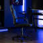 Fauteuil ergonomique pivotant en similicuir-85480083
