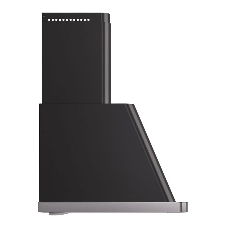 Hotte murale ILVE Majestic II Series 60 pouces avec débit d'air de 600 pi³ / min (graphite mat), Graphite mat