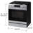 Bespoke 6.0 cu. Ft. Smart Slide-In Gas Range with True Convection in Stainless Steel-123855751