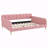 Queen Size Upholstered Daybed with 4 Support Legs-736741573