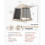 Screen House Tent with Extended Awning