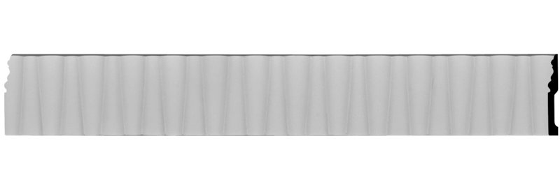 Moulure à panneau H 4 po x l 5/8 po x L 94 1/2 po
