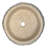 ANZZI Desert 16.5'' Classic Cream Marble Stone Circular Bathroom Sink