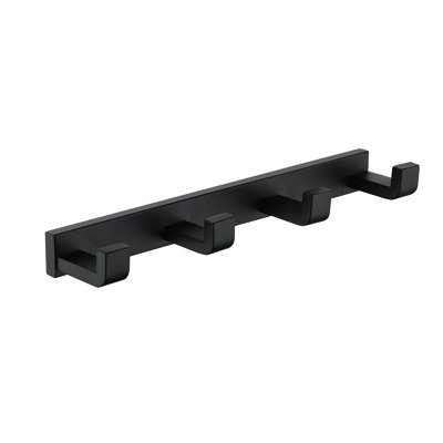 Heavy-duty Stainless Steel Towel Hook With 4 Hooks