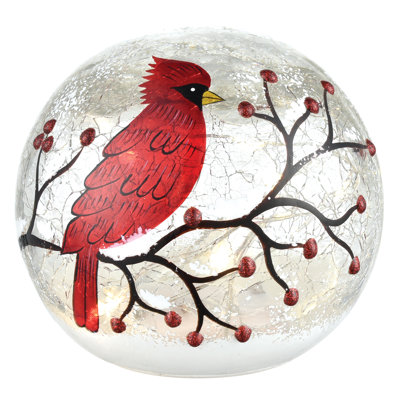 Mini orbe glace d'hiver