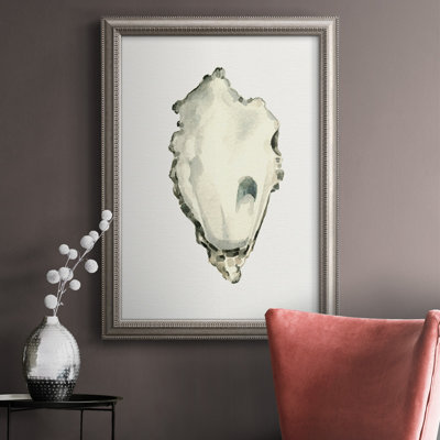 " Neutral Oyster Study IV " Painting Print