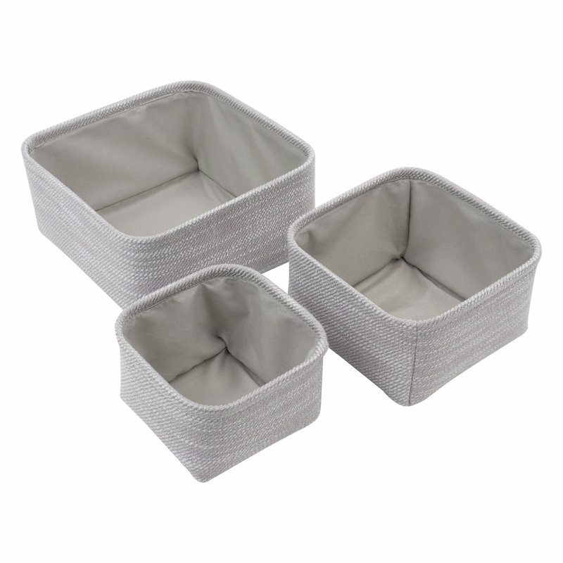 17 Stories Fabric Decorative Basket