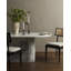 Oranda Oval Marble Dining Table