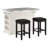 Diamondback Kitchen Island Set