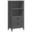 Allaya 123cm H x 60cm W Bookcase-195057601
