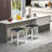 Nazariah Upholstered Faux Leather Counter Stool with Solid Wood Frame-145864456-145864503
