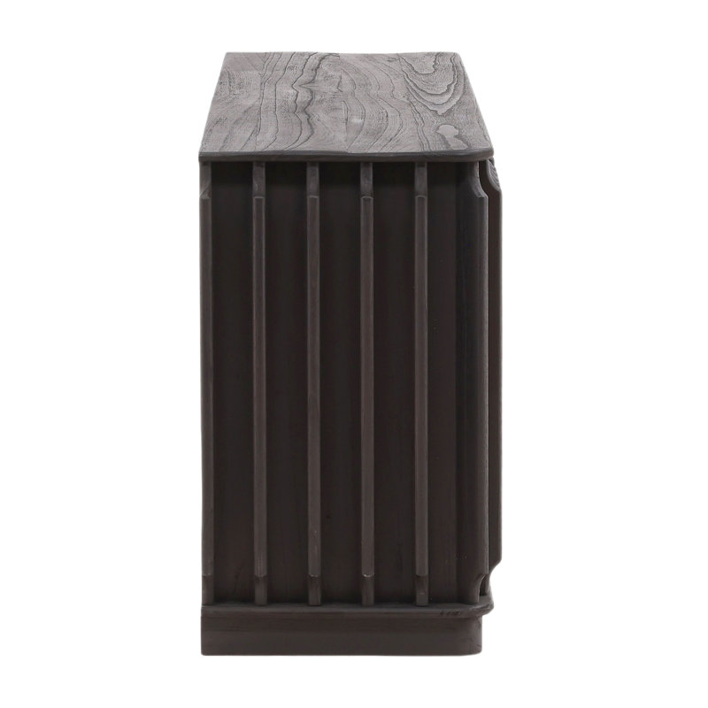 Urias 79" Wide Sideboard, Dark Brown