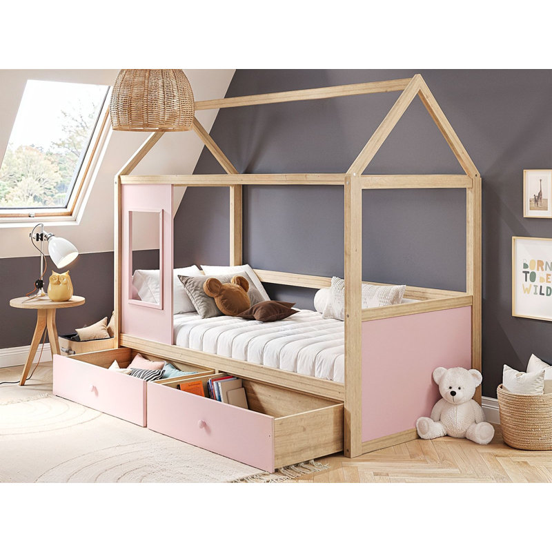 Single (3') Kids Bed, Pink