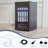 17.52" Freestanding Beverage Refrigerator, 130 Can Mini Cooler With Glass Door, Frost Free & Digital Temp Control, Small Drink Fridge For Beer Soda Wine Home Office-125817422