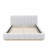 Boucle Upholstered Platform Bed