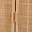 Armoire de rangement bohémienne en rotin