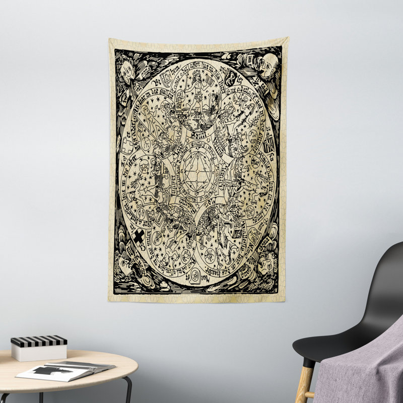 Tapisserie en polyester, H 60 po x l 40 po