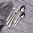 Mikasa Harmony Gold Accent 65-Piece 18/10 Stainless Steel Flatware Set, Service for 12
