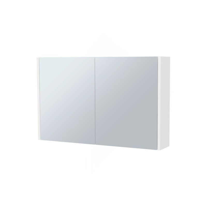 Pharmacie avec miroirs inclus et 2 portes, Blanc