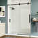 56" - 60" W x 76" H Single Sliding Frameless Shower Door with Cleancoat Glass