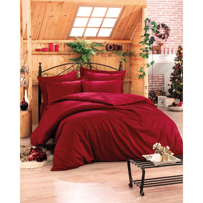 Ensemble de housse de couette 100% coton 3 pièces Ramage