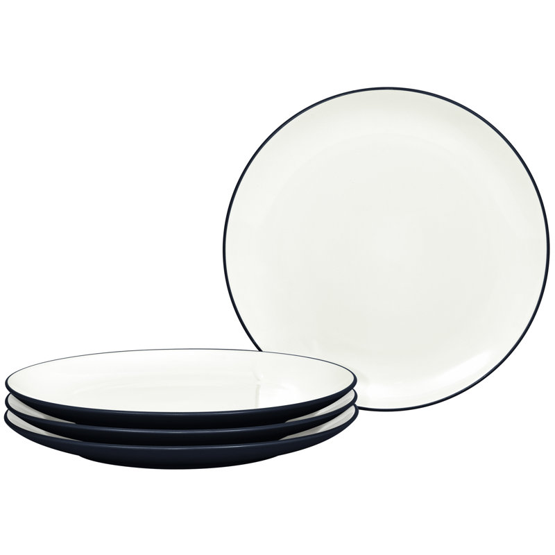 Noritake Colorwave Coupe Salad Plates, 8-1/4", Navy