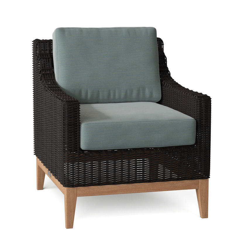 Frances Outdoor Lounge Chair, Ash, Frances Black